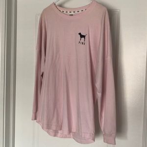 Cheetah Print PINK Victoria’s Secret Long Sleeve